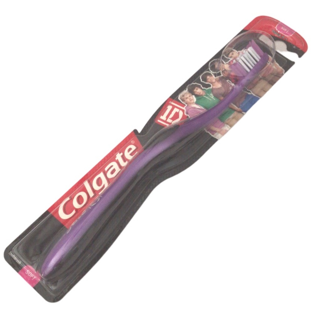 🔸2/$10🔸 One Direction Novelty Colgate Toothbrush Soft New Sealed